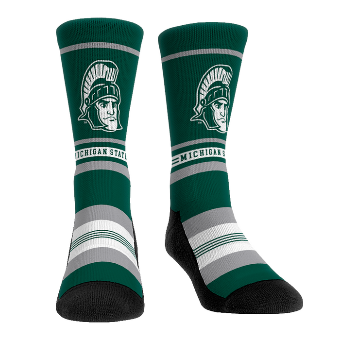 Michigan State Spartans - Game Face Mascot by Rock 'Em Socks