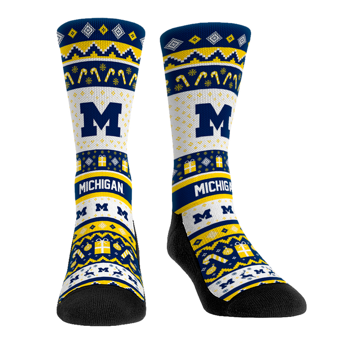 Michigan Wolverines - Tacky Sweater by Rock 'Em Socks