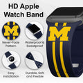 Michigan Wolverines HD Apple Watch Band by Affinity Bands