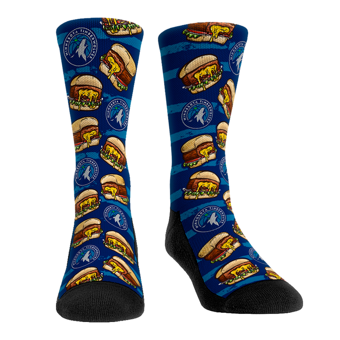 Minnesota Timberwolves - Juicy Lucy Burger by Rock 'Em Socks
