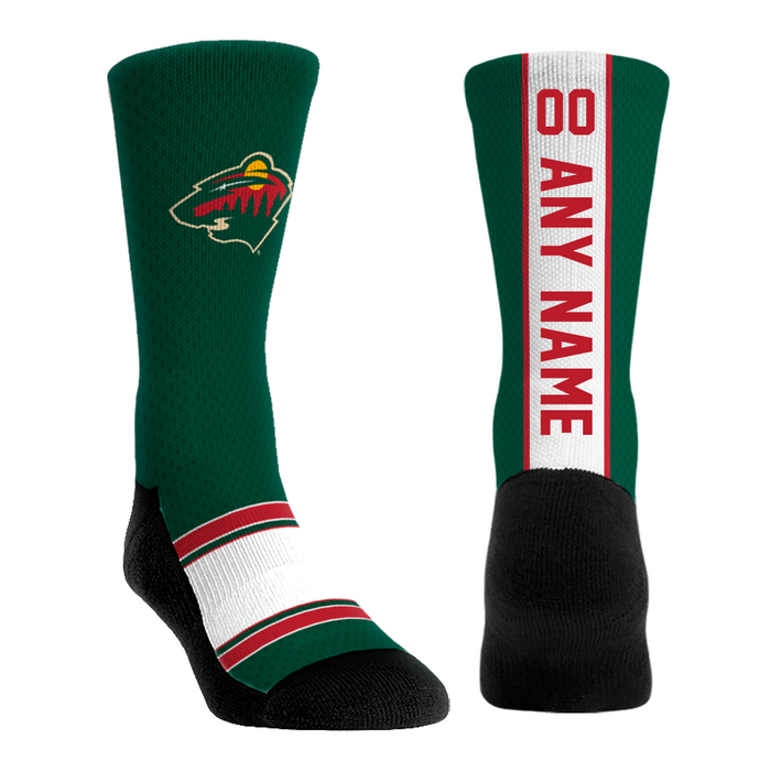 Minnesota Wild - Custom Jersey by Rock 'Em Socks