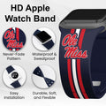 Mississippi Ole Miss HD Apple Watch Band by Affinity Bands