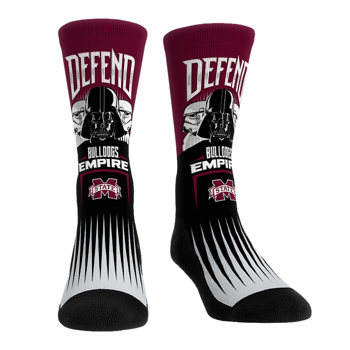 Mississippi State Bulldogs - Star Wars - Defend The Empire by Rock 'Em Socks