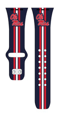 Mississippi Ole Miss HD Apple Watch Band by Affinity Bands