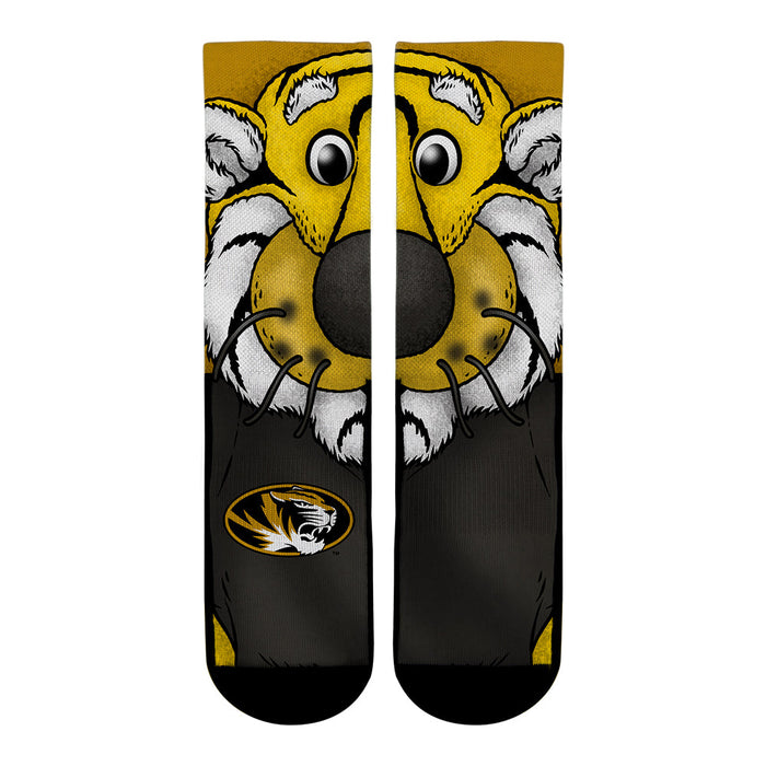 Missouri Tigers - Truman the Tiger Mascot by Rock 'Em Socks