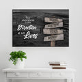 Direction Of Our Lives Family Farm Names Sign by Tailored Canvases