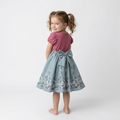 Soft and Breathable Organic Cotton Dress for Girls | Bloom by ozznekshoes
