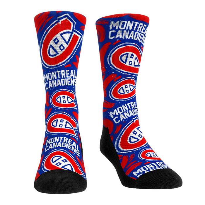 Montreal Canadiens - Logo Paint by Rock 'Em Socks