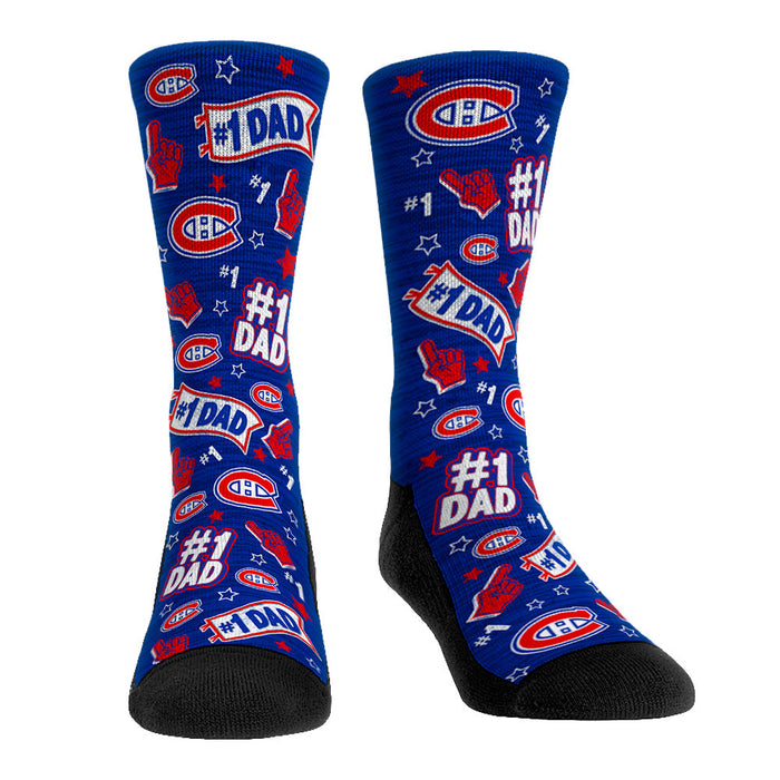 Montreal Canadiens - #1 Dad by Rock 'Em Socks