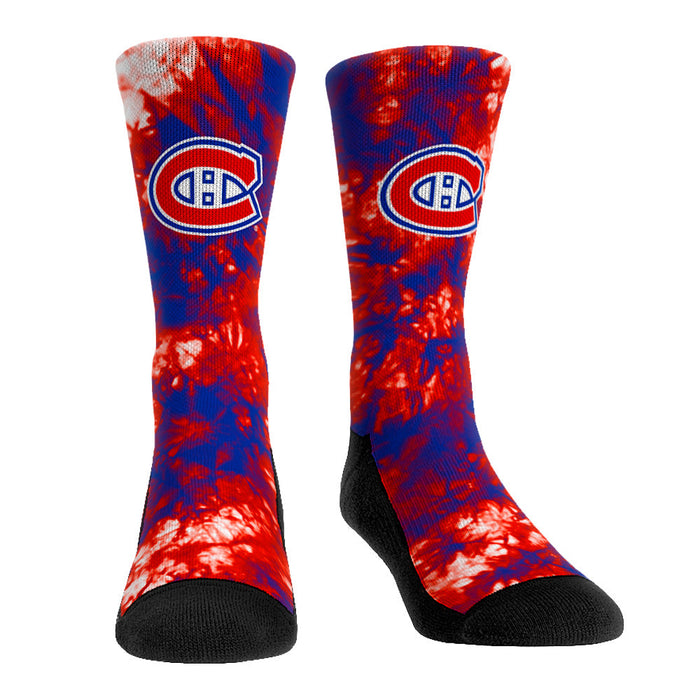 Montreal Canadiens - Team Tie Dye by Rock 'Em Socks