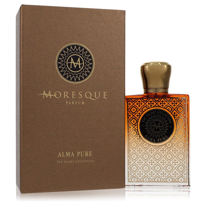 Moresque Alma Pure Secret Collection by Moresque Eau De Parfum Spray (Unisex) 2.5 oz for Men by Avera Group