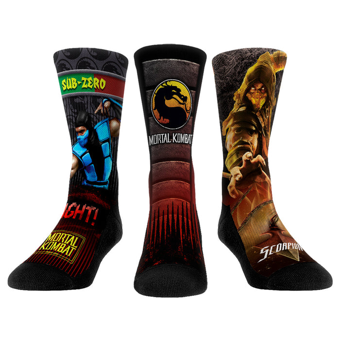 Mortal Kombat - 3-Pack by Rock 'Em Socks