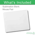 Sublimation Blank Mouse Pad 8.65 x 7 Inch
