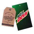 Mountain Dew Logo Tie Dye T-Shirt - Spider Kelly by Tee Luv