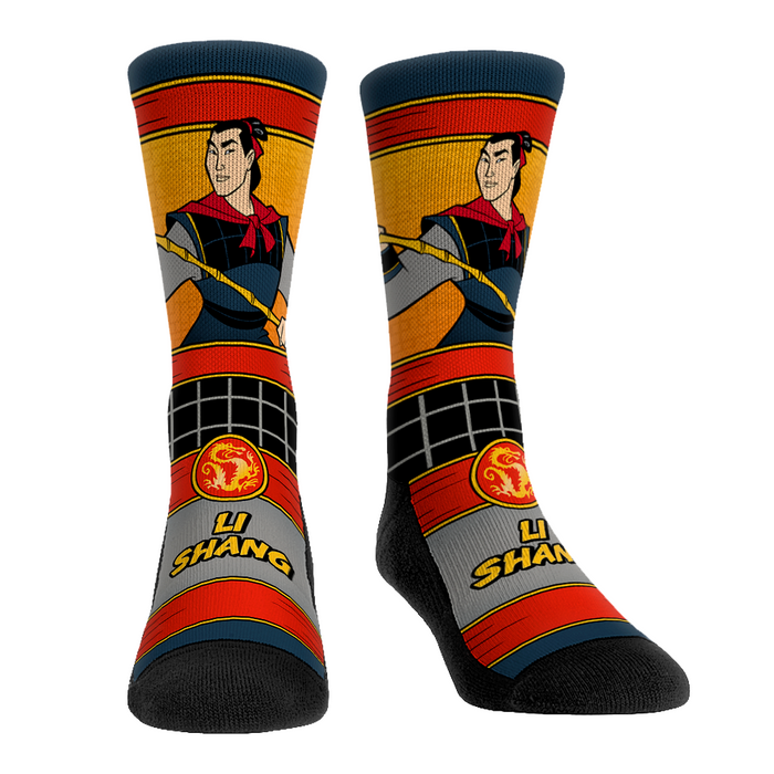 Mulan - Li Shang Hero Pose by Rock 'Em Socks