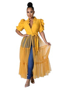 Button Up Top & Tulle Skirt by The House of Stylez