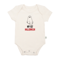 graphic bodysuit | my first halloween ghost by Finn + Emma