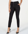 I.N.C. Contrast-Stitch Skinny Pants, Size 0 by Vanessa Jane