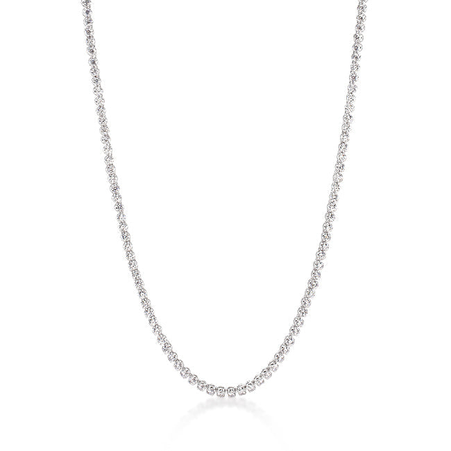 Long Elegant Cubic Zirconia Necklace by Avera Group