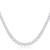 Graduated Cubic Zirconia Necklace for women