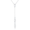 Avera Carmela 0.6ct Cubic Zirconia Classic Drop Lariat Necklace