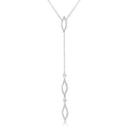 Avera Carmela 0.6ct Cubic Zirconia Classic Drop Lariat Necklace by Avera Group