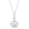 Jewelry Tabitha 0.5 ct Crown Pendant Necklace