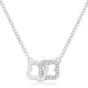 .21 Ct Necklace with Floral Links