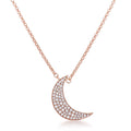Avera To The Moon And Back Pendant Necklace In Gold Tone by Avera Group