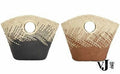 Inc Straw Two-Tone Large Straw Bag Summer Beach Tote Bag by Vanessa Jane