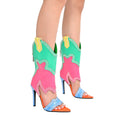 Nayaye Boots {SOLD AS IS -MAY OR MAY NOT BE MISSING A STONE} by The House of Stylez