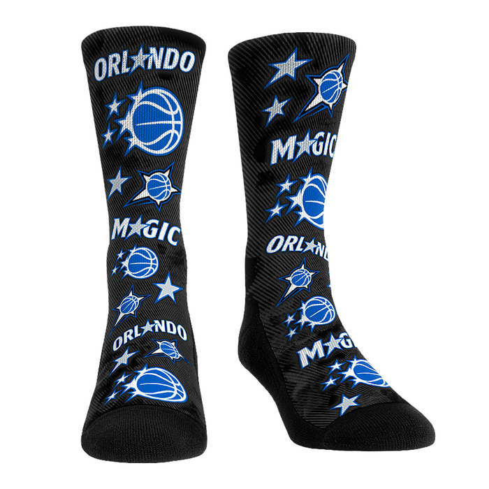 Orlando Magic - Logo All-Over (2025-2026) by Rock 'Em Socks