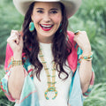 Southwestern Squash Blossom Necklace by Christina Greene