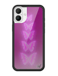 Neon Butterfly iPhone Case by Wildflower Cases
