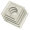 IN STOCK! Nest T4007EF Steel Wall Plate Adapter for Nest E Thermostat (4 pack) NEST-TSTAT-MNT-PLT-E