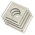 IN STOCK! Nest T4007EF Steel Wall Plate Adapter for Nest E Thermostat (4 pack) NEST-TSTAT-MNT-PLT-E by Silarius
