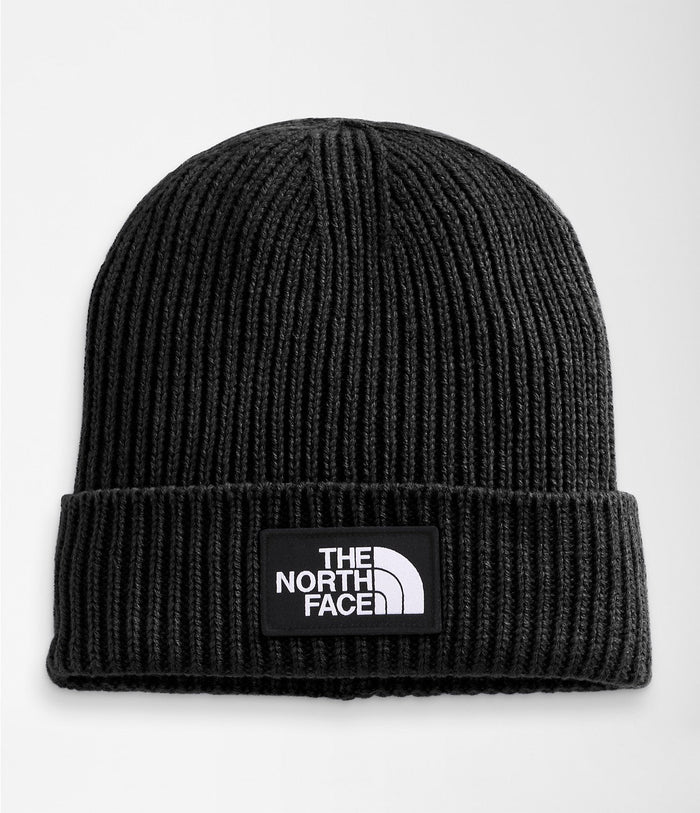 The North Face Men's TNF Logo Box Cuffed Beanie by I-Max Fashions