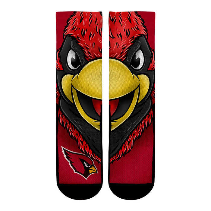 Arizona Cardinals - Split Face Mascot by Rock 'Em Socks