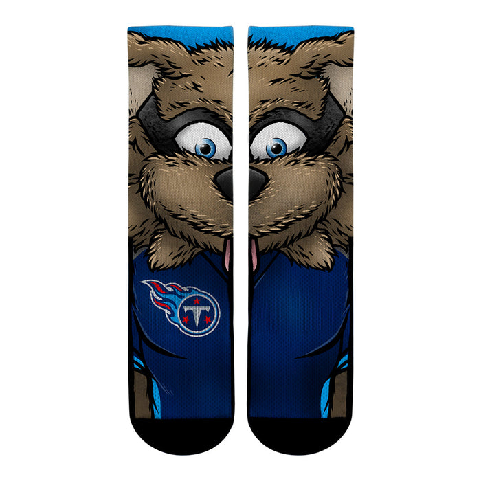 Tennessee Titans - Split Face Mascot by Rock 'Em Socks