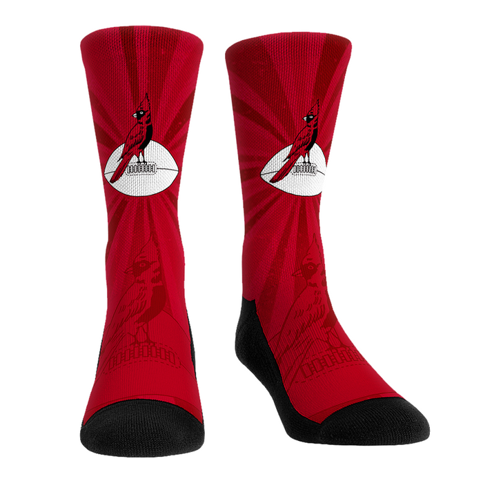 Arizona Cardinals - Throwback Swirl by Rock 'Em Socks