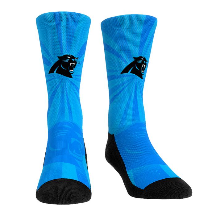 Carolina Panthers - Throwback Swirl by Rock 'Em Socks