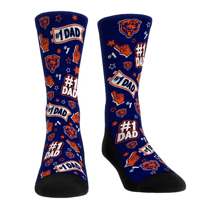 Chicago Bears - #1 Dad by Rock 'Em Socks