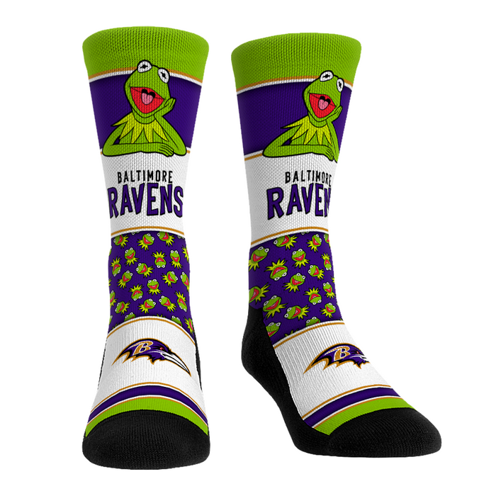 Baltimore Ravens - The Muppets - Kermit Showcase by Rock 'Em Socks