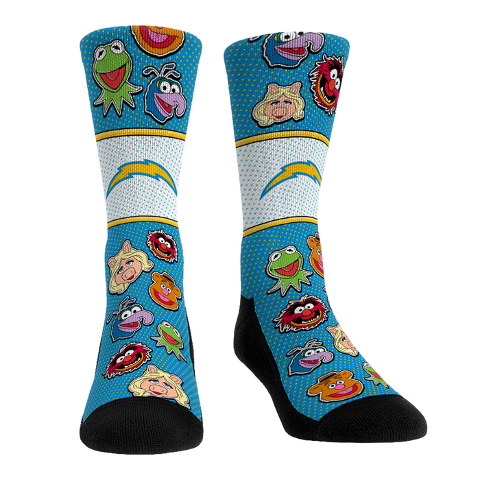 Los Angeles Chargers - The Muppets - Muppet Mayhem by Rock 'Em Socks
