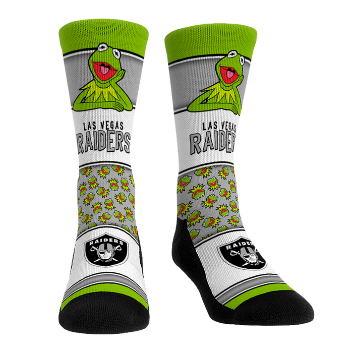 Las Vegas Raiders - The Muppets - Kermit Showcase by Rock 'Em Socks
