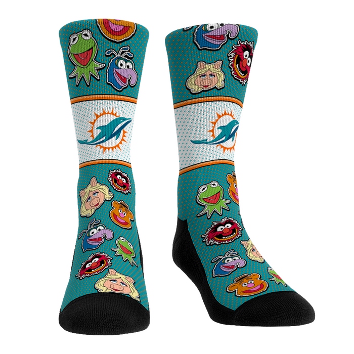 Miami Dolphins - The Muppets - Muppet Mayhem by Rock 'Em Socks