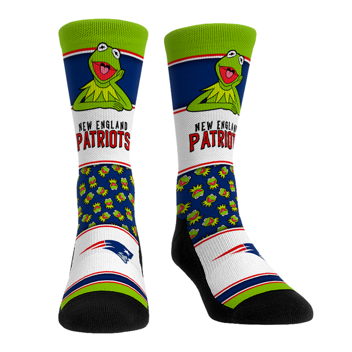 New England Patriots - The Muppets - Kermit Showcase by Rock 'Em Socks