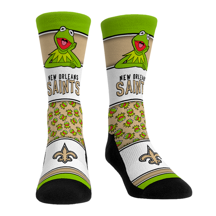 New Orleans Saints - The Muppets - Kermit Showcase by Rock 'Em Socks