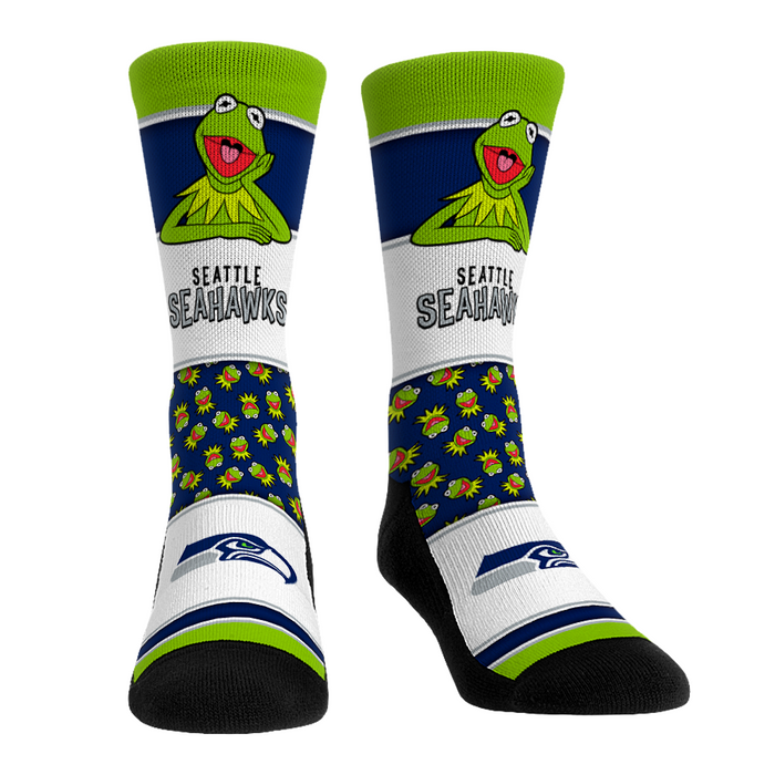 Seattle Seahawks - The Muppets - Kermit Showcase by Rock 'Em Socks