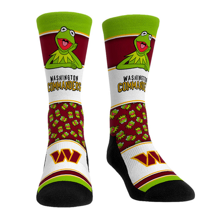 Washington Commanders - The Muppets - Kermit Showcase by Rock 'Em Socks